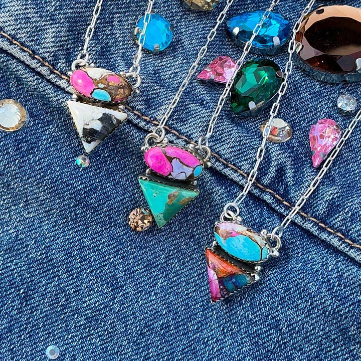 Turnback Pony - Wholesale Pendant/Charm Necklace - Marina Necklace3