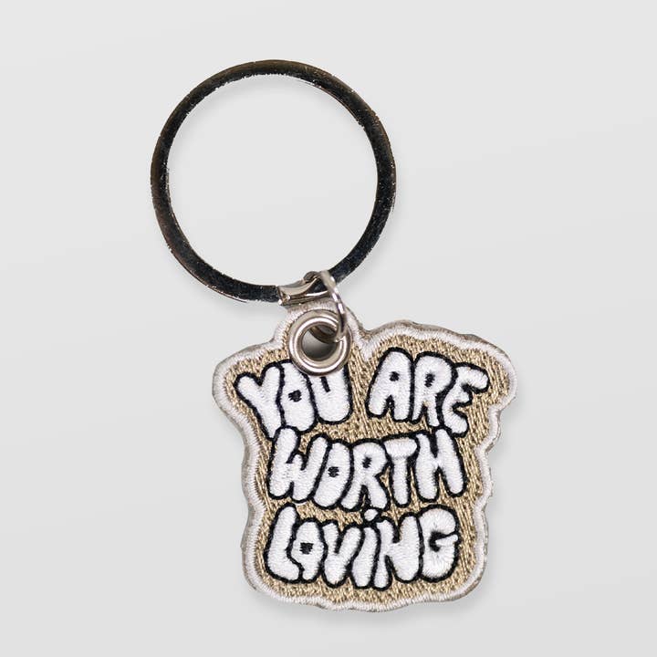 To Write Love on Her Arms - Wholesale Keychain - Unisex - Worth Loving Woven Keychain0