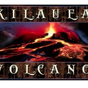 Kilauea Volcano Decal for wholesale by nalu blue