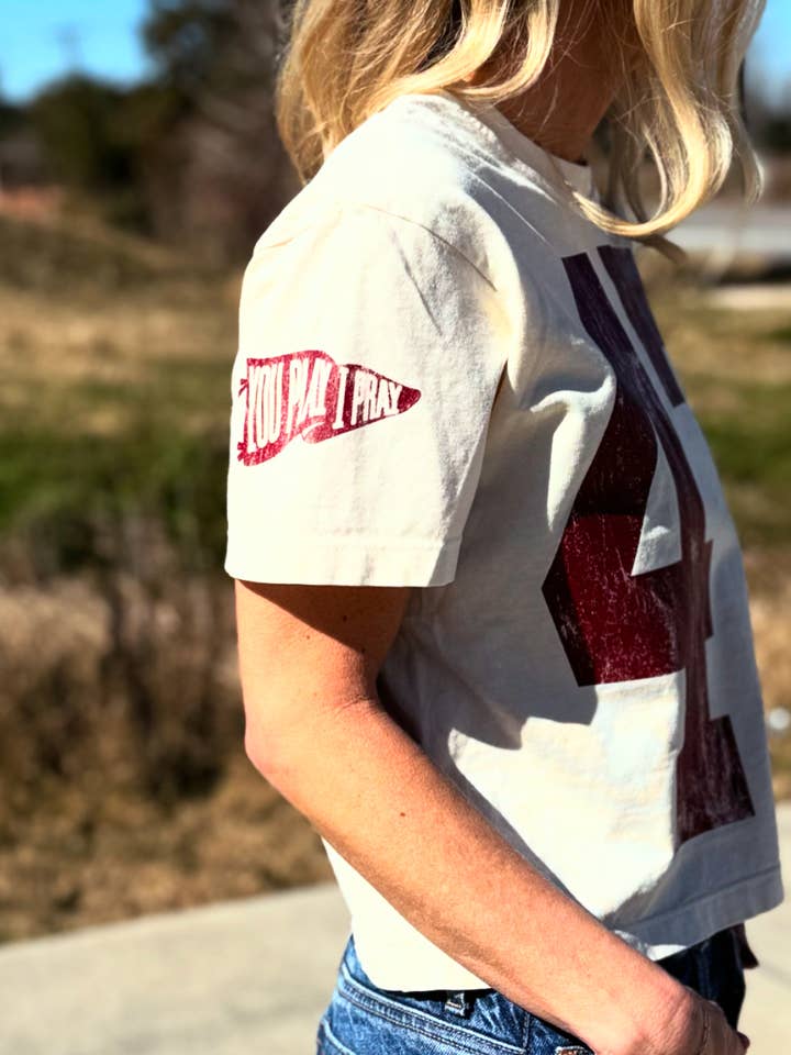 You Play I Pray - Wholesale T-Shirt (Graphic) - Women's - Custom #1 Fan T-Shirt | Gameday | Graphic Tee | Sports Mom4