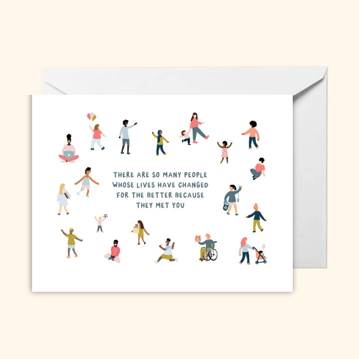 Changed for the Better Greeting Card for wholesale by Oh Happy Dani