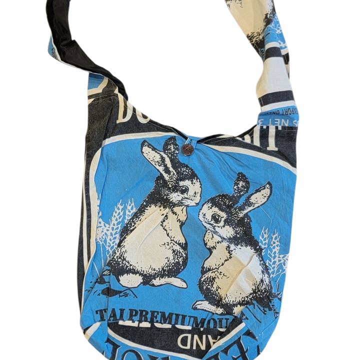 BA773 Flour Sack Vintage Cotton Lama Bag Bunny and other Purchase Wholesale bunny bags. Free Returns & Net 60 Terms on Faire trending on Faire.