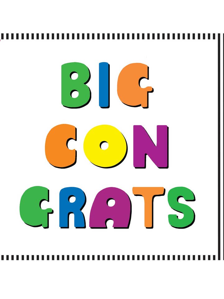 Stort Grattis-Typ Stor Kort för wholesale av Earlybird Designs