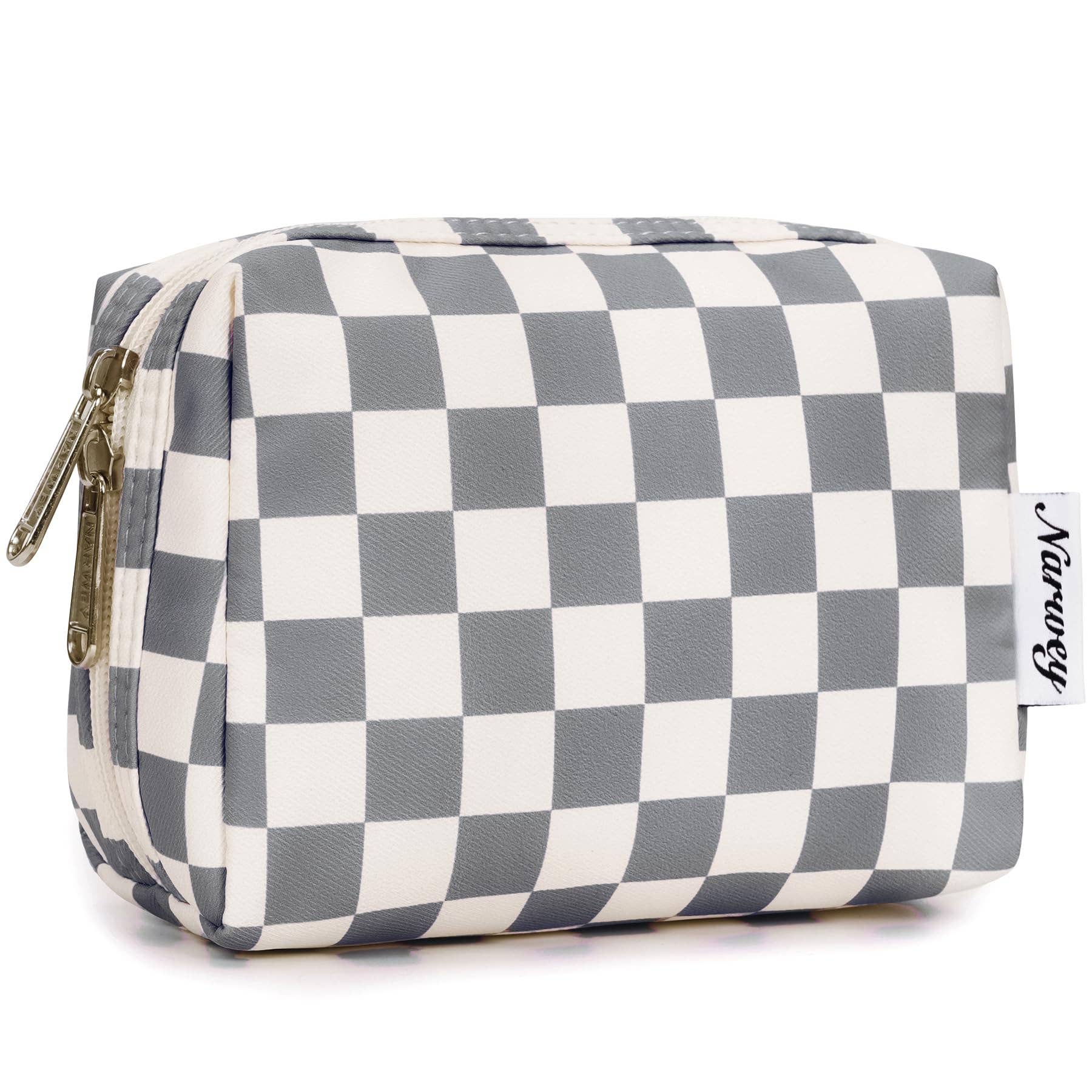 wandf - Wholesale Makeup/Cosmetic Bag - Checkered Makeup Bag Travel Cosmetic Bag Organizer Toiletry26