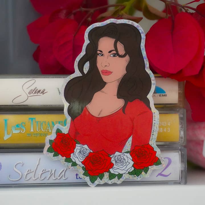 PARTIMEWORKS - Wholesale Sticker - Selena - La Bonita 3" Sticker0