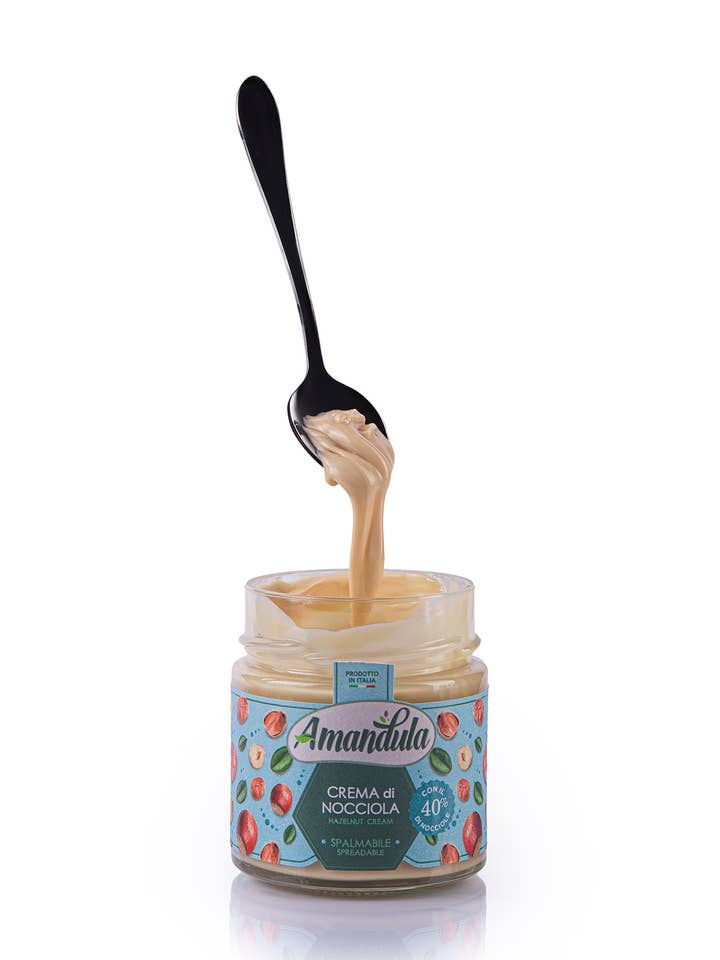 Amandula 40% Hazelnut Spread 210g for wholesale by Amandula