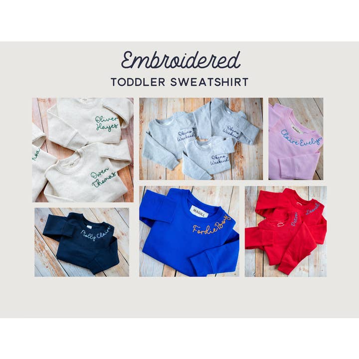 Magill - Venta al por mayor Sudadera - Niños - Sudadera bordada para niños pequeños