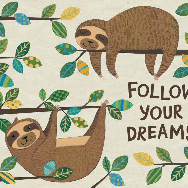 Duke Imports - Wholesale Throw Blanket - "Sloth Dreams" 1-Ply Everyday Designer Wearable3