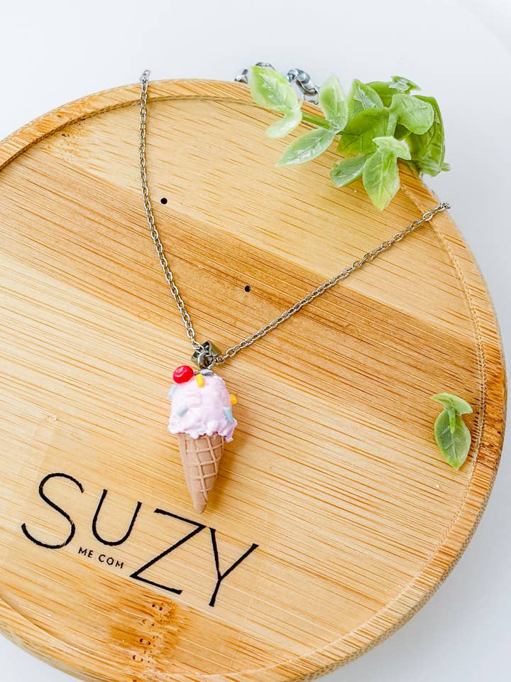 Ice Cream Necklaces for wholesale by SuzyMe