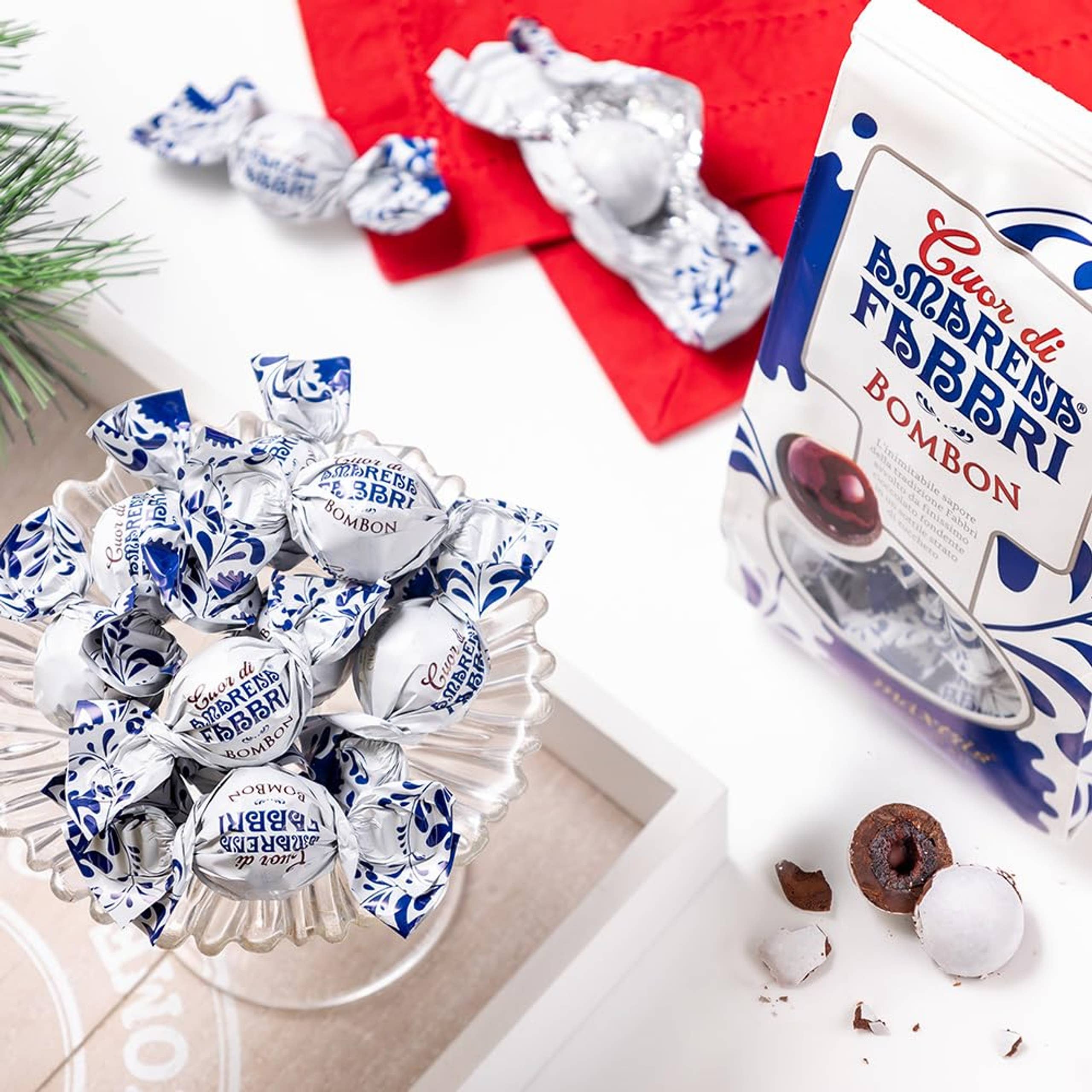 Gourmet Food Solutions, Inc. - Vente Confiture/gelée - Cerises Amarena Confites enrobées de Chocolat - Fabbri Cuor di5