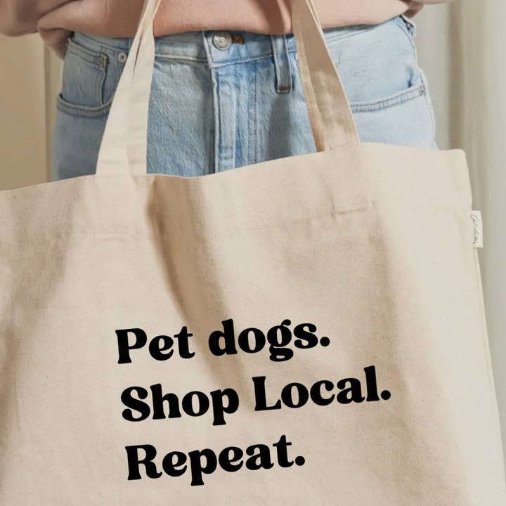 Ruff N' Fluff - Wholesale Tote Bag - Women's - Pet Dogs Shop Local Tote
