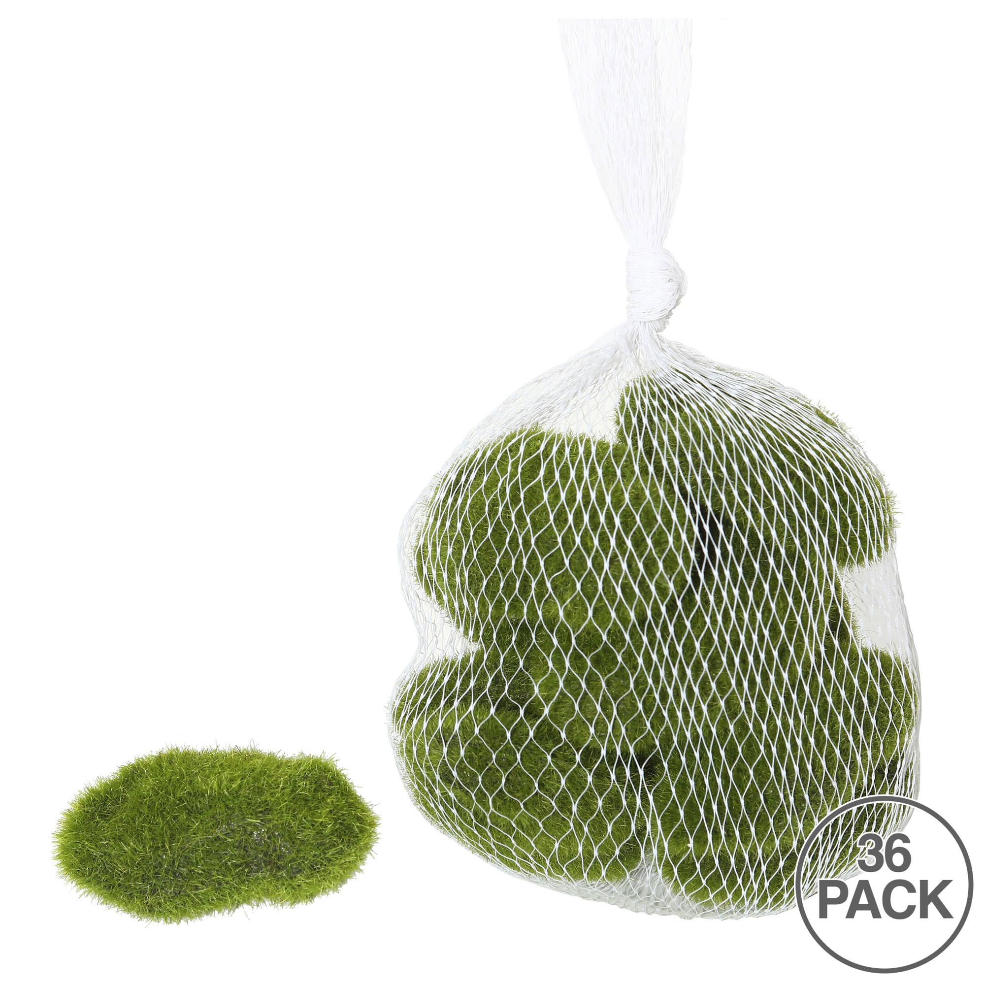 Vickerman - Wholesale Artificial Plant - Vickerman Moss Rocks Bag of 36 Assorted2