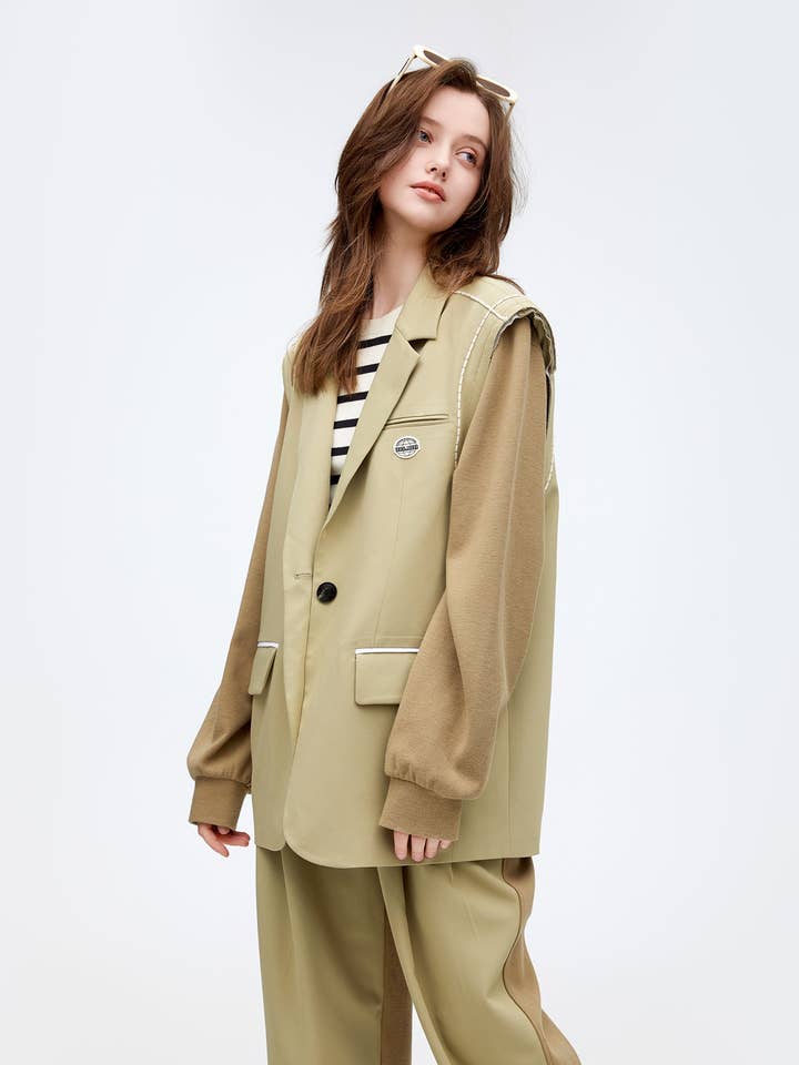 Sagittarius Suit Blazer-Sample for wholesale by Urlazh