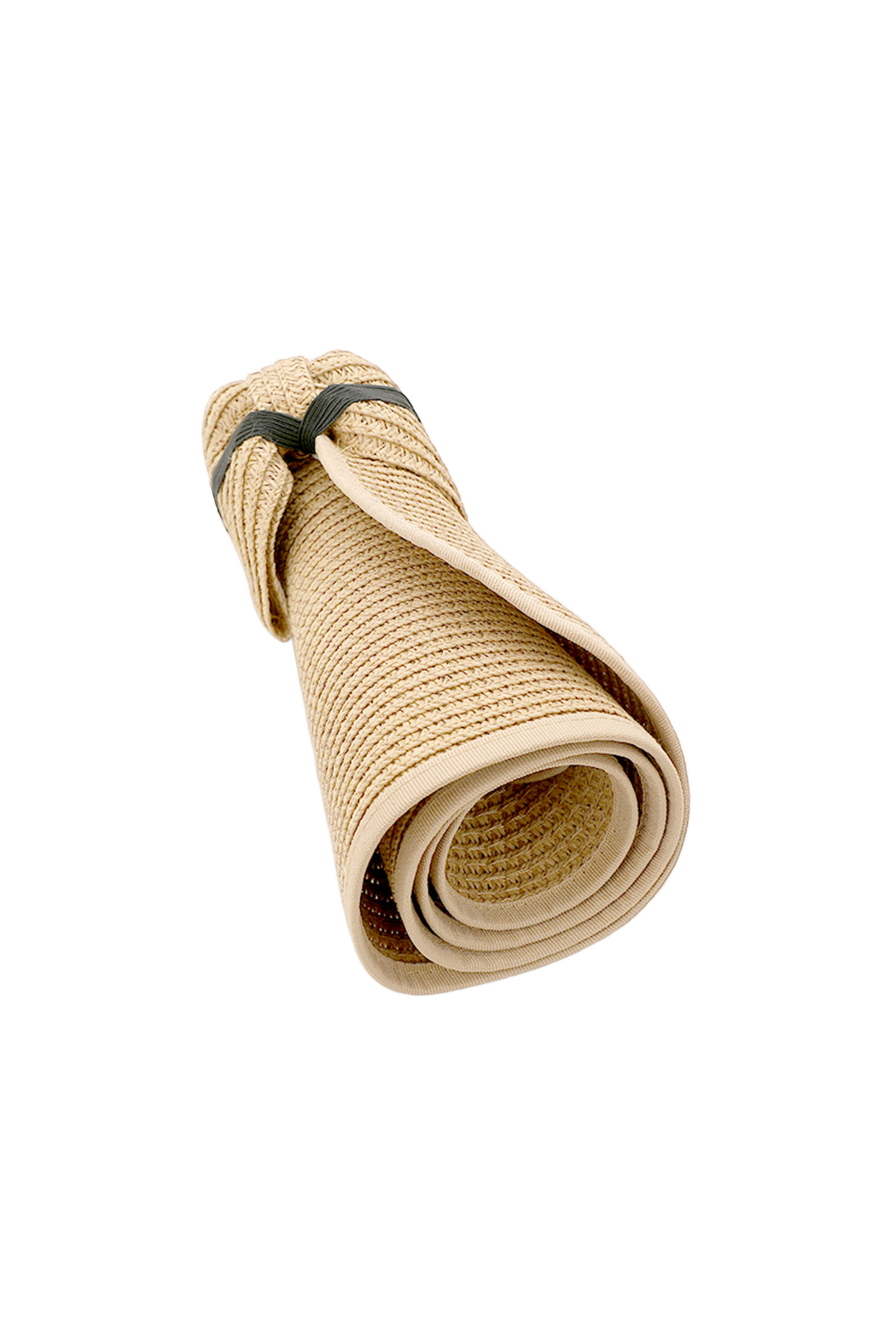 Embellish Your Life - Wholesale Visor - Women's - Upcycled LV Rollable Packable Straw Visor7