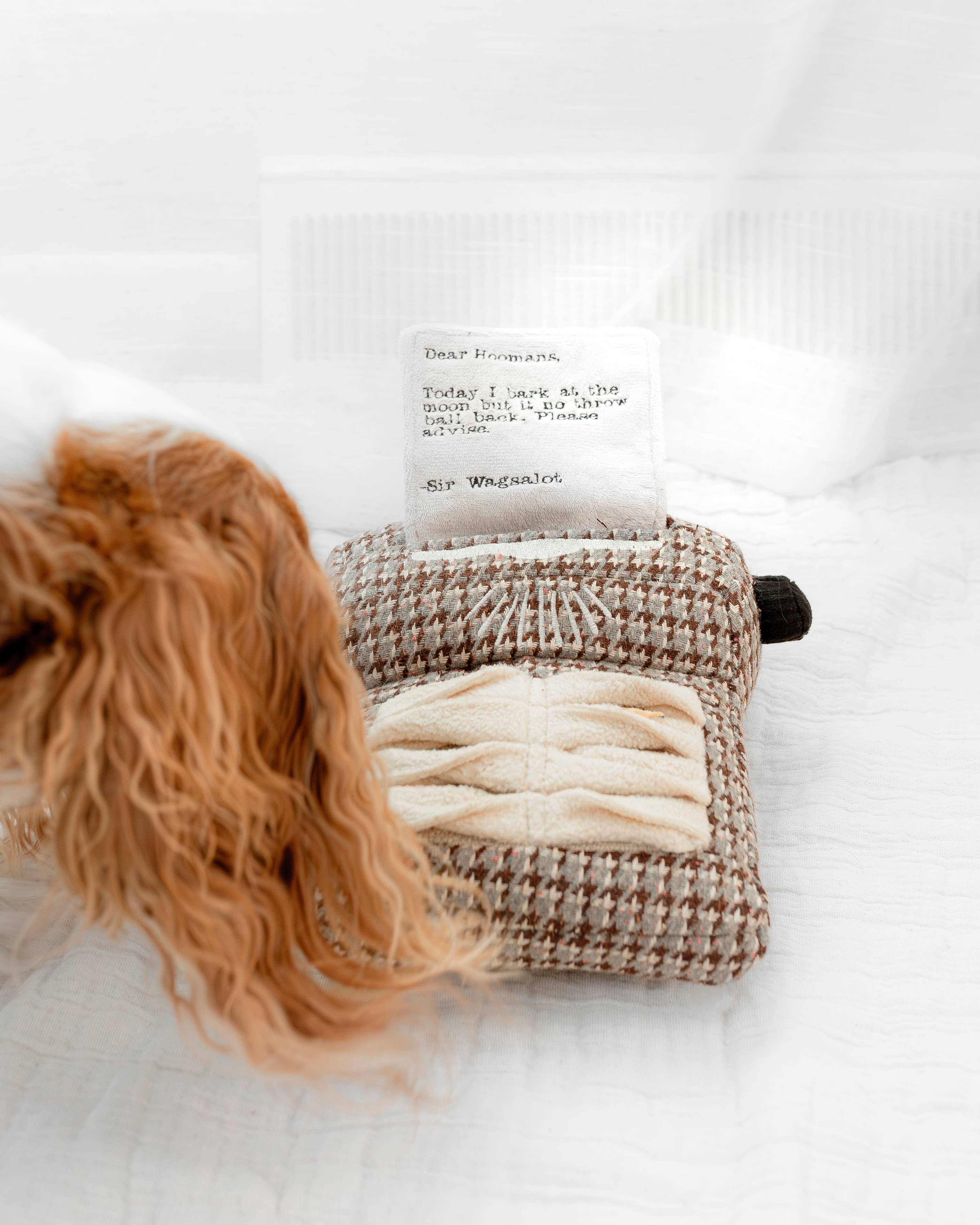 Lambwolf Collective - Wholesale Pet Toy - Dog - TYPEWRITER//ENRICHMENT DOG TOY 1