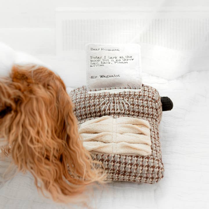 Lambwolf Collective - Wholesale Pet Toy - Dog - TYPEWRITER//ENRICHMENT DOG TOY 1
