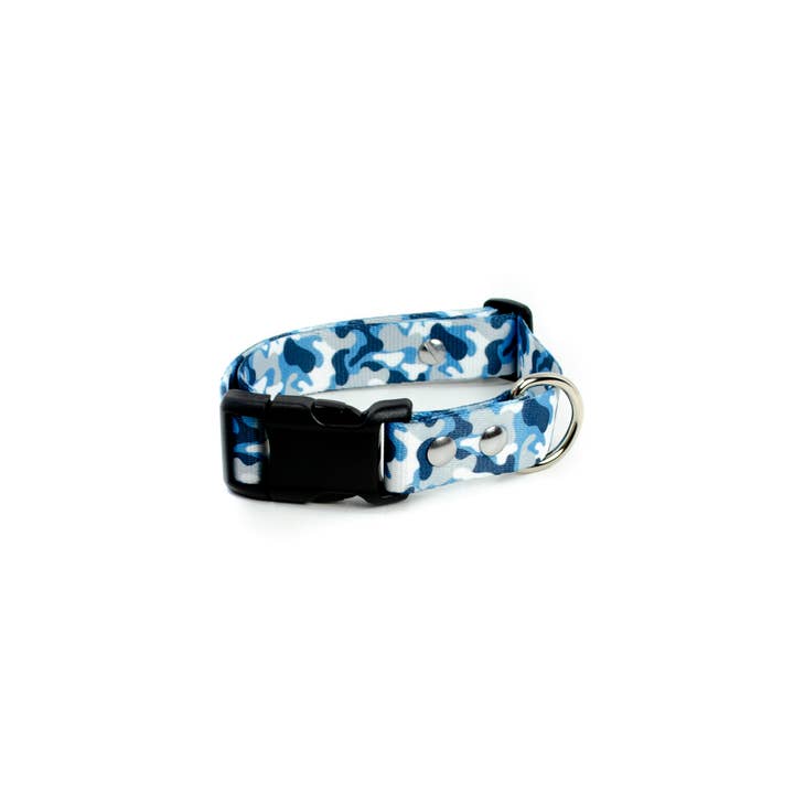 Blue Camo - Dog Collar for wholesale by PawTies