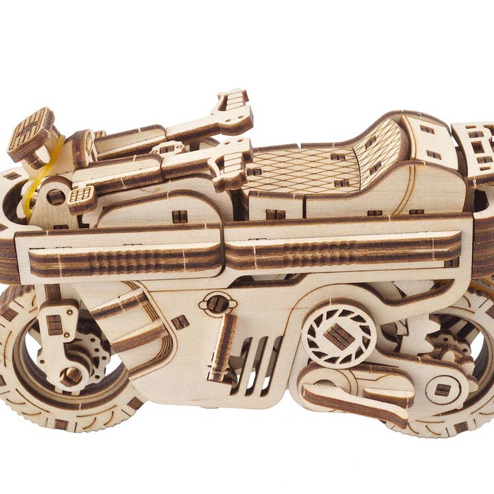 Ukidz LLC - Wholesale DIY Craft Kit - UGears Moto Compact Folding Scooter -Wooden 3D Puzzles - DIY3