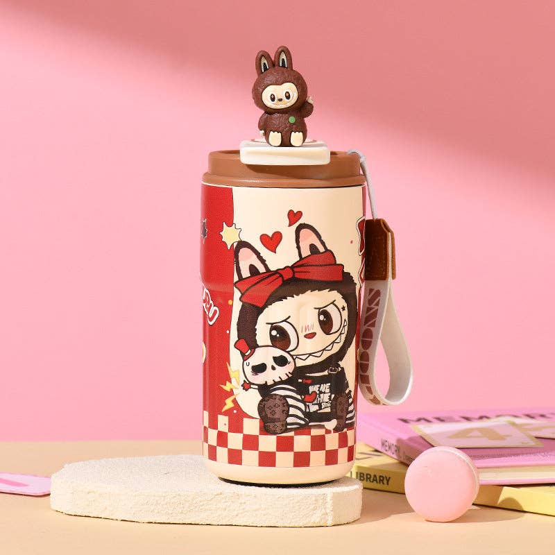 Little Trendy - Wholesale Insulated Mug/Tumbler - Portable coffee cup stainless steel thermos cup-cute monster2
