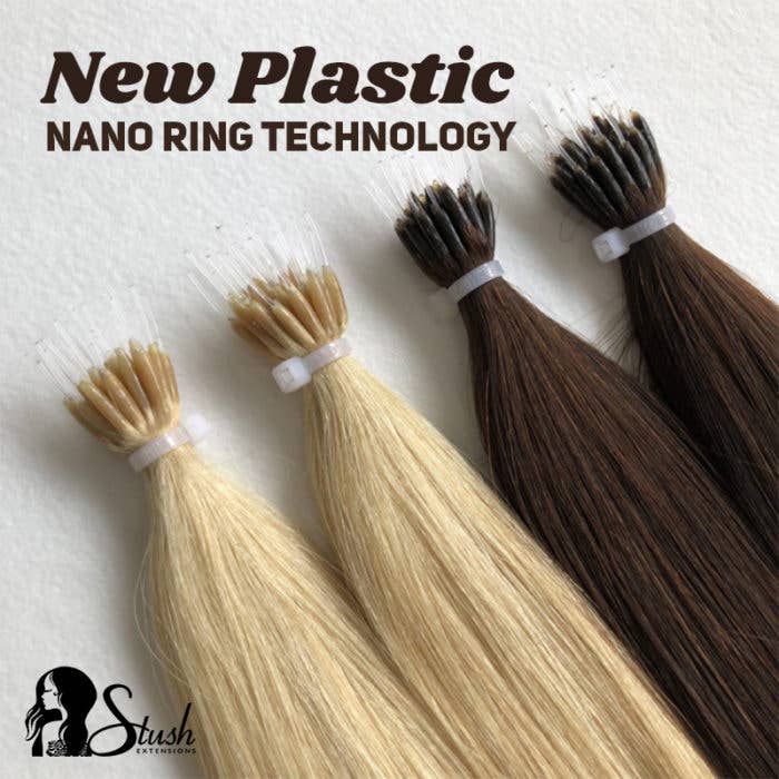 Stush Extensions - Wholesale Hair Extensions - Nano Ring Extensions