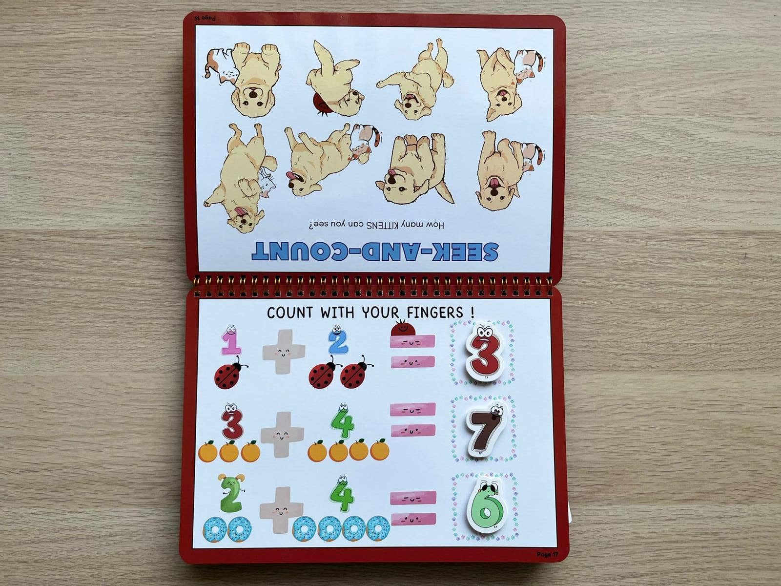 Tiny Walkers - Wholesale Coloring & Activity Book - Kids & Baby - Tiny Walkers Busy Book for Kids - 1st Edition !9