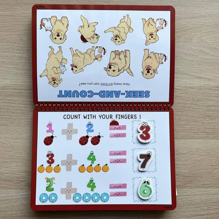 Tiny Walkers - Wholesale Coloring & Activity Book - Kids & Baby - Tiny Walkers Busy Book for Kids - 1st Edition !9