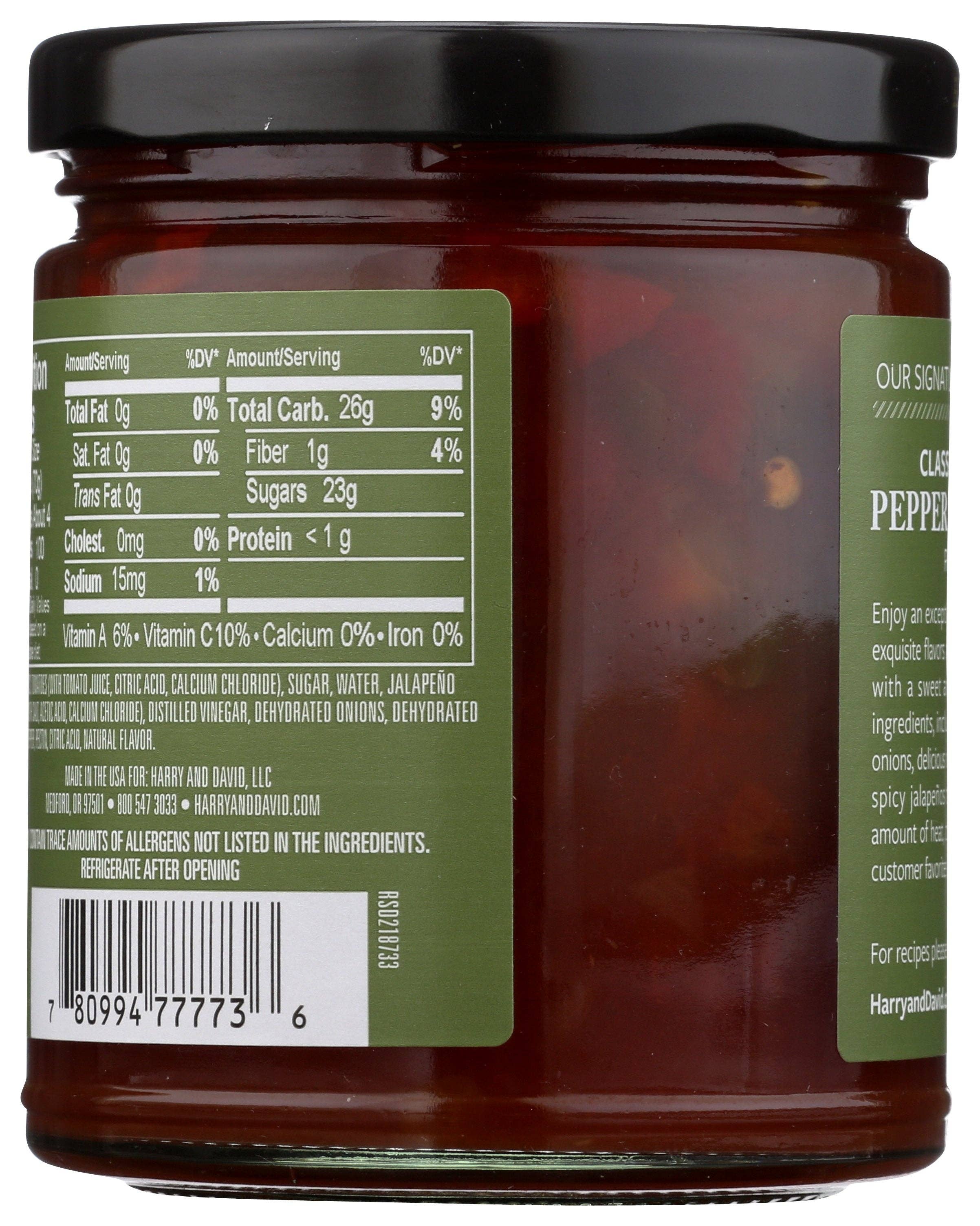 Everyday Supply Co - Wholesale Relish - HARRY & DAVID RELISH PEPPER & ONION - Case of 61