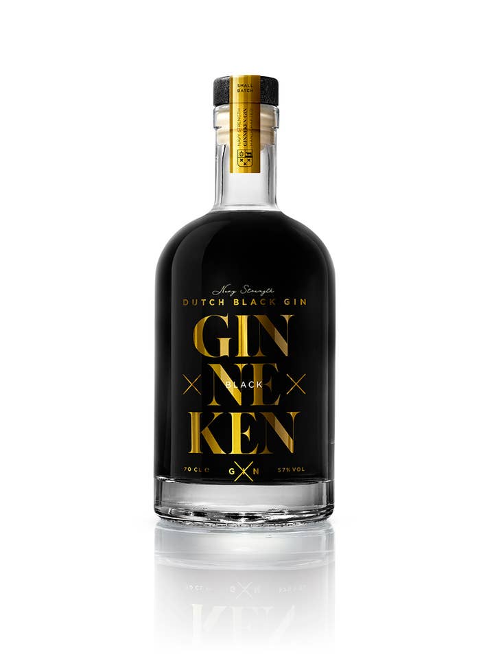 Ginneken Black Gin per la vendita all'ingrosso da parte di Breda Beverage Company
