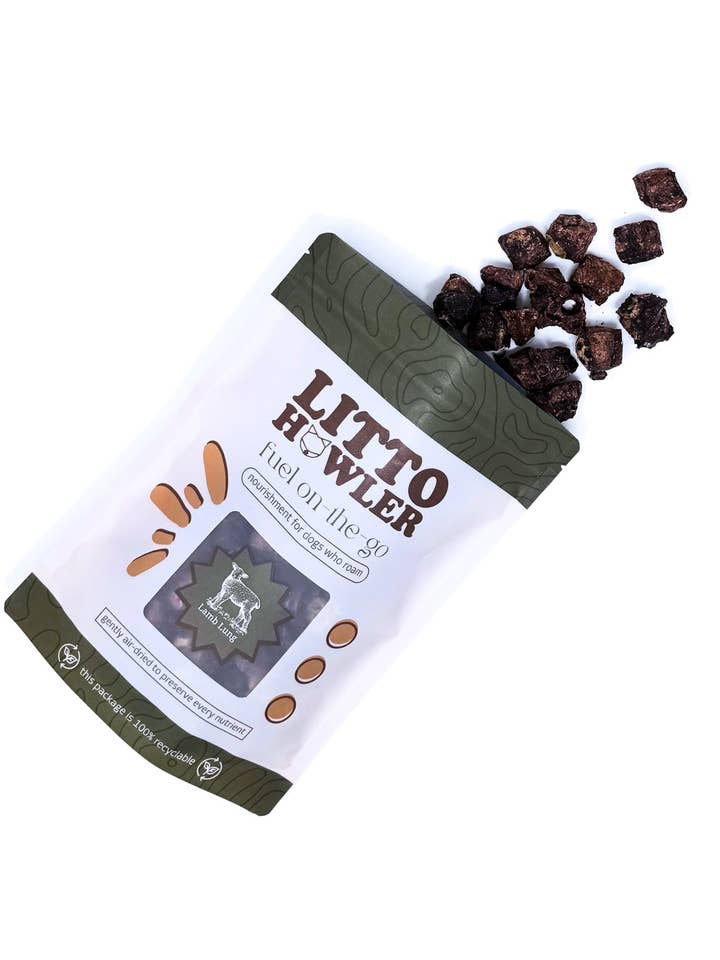 Cubos de Pulmão de Cordeiro | 113 g por atacado de Litto Howler