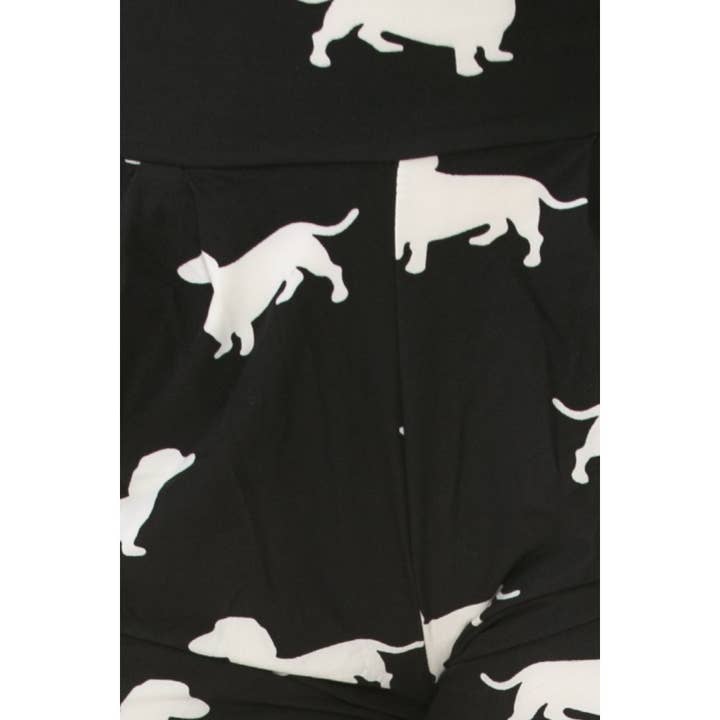 MULTI Buttery Soft High Waist Print Harem Shorts for wholesale on Faire6