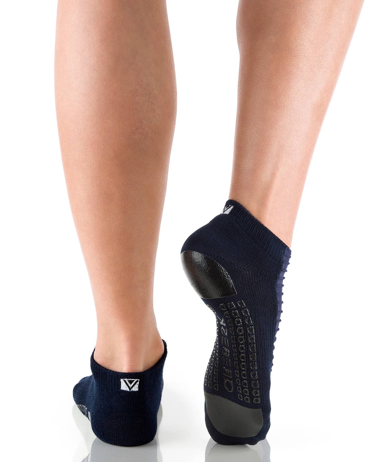 Arebesk - Vente Chaussettes – femme - Chaussettes MOTO à bout fermé avec grip13