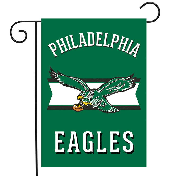 Briarwood Lane - Wholesale Flag - Retro Philadelphia Eagles Double-Sided NFL Garden Flag1