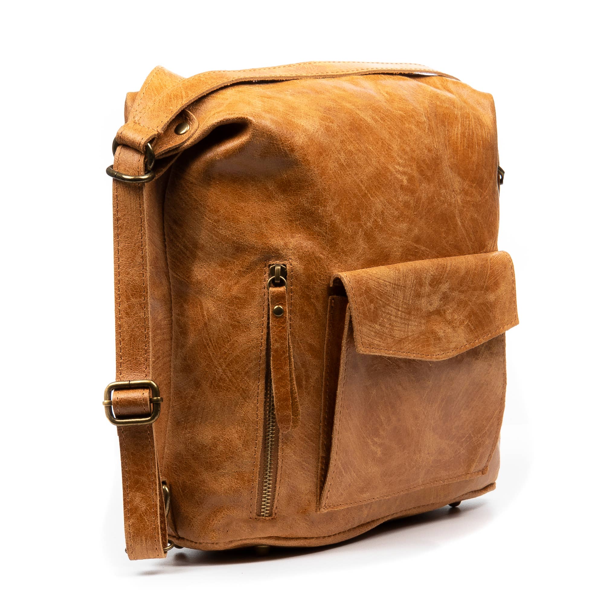 FIRENZE ARTEGIANI - Wholesale Backpack - Women's - Irene Women's Backpack Bag. Genuine Leather Suede Washed1