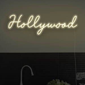 Hollywood LED Neon Sign for wholesale by BeNeonUnicorn