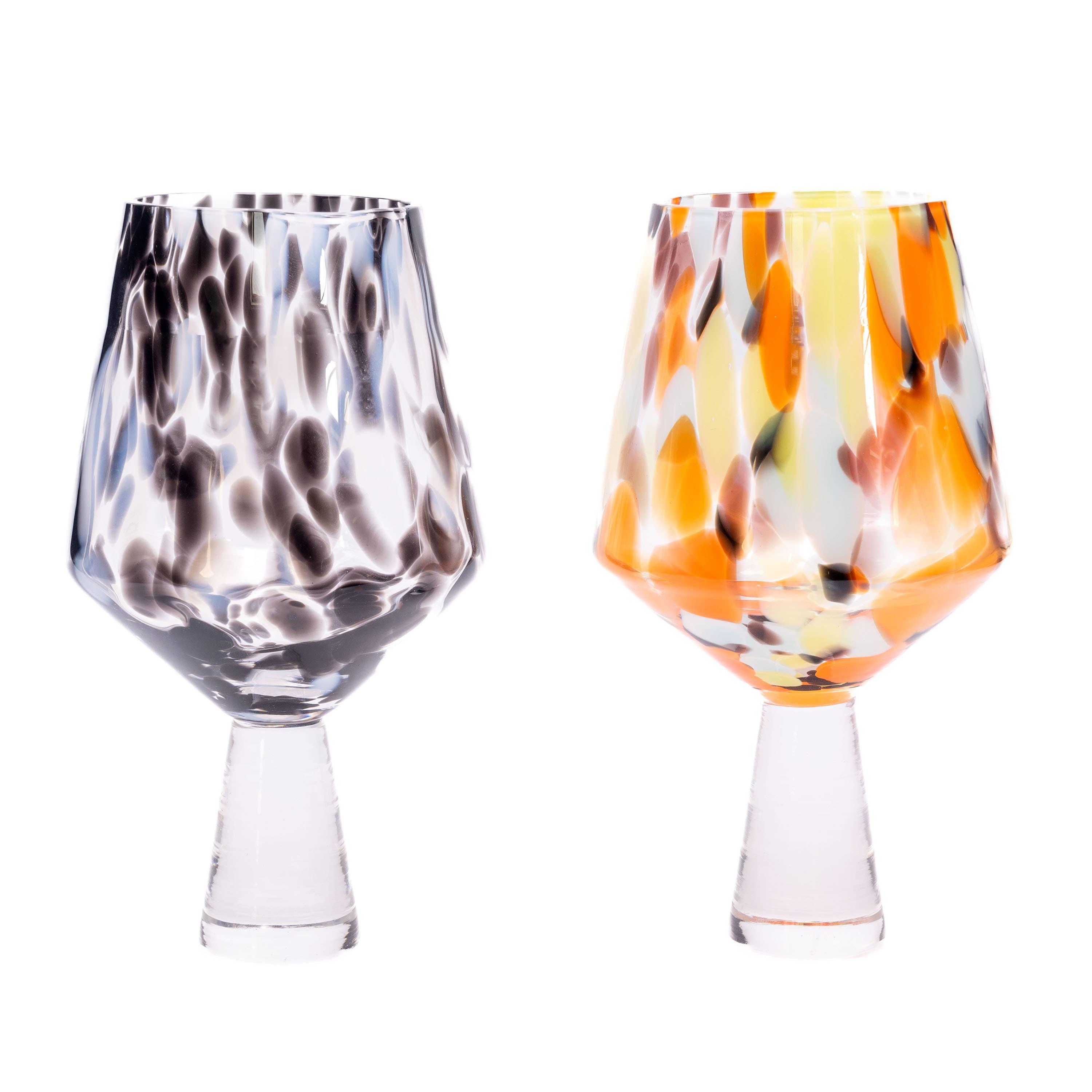 The Glass House Wholesale Interiors Ltd. – wholesale Drinking glass/cup – Dalmatian Large Drinking Glass1