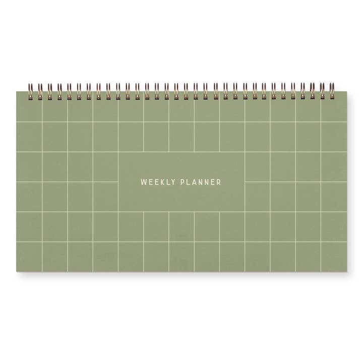 Grid Weekly Planner for wholesale by Ruff House Print Shop