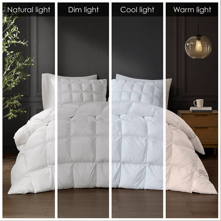 Olliix - Wholesale Down Comforter - Puffed Overfilled Down Alternative Comforter, Duvet Insert7