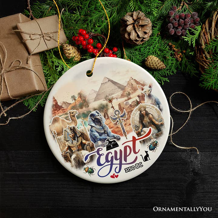 OrnamentallyYou - Wholesale Ornament - Vintage Egypt Artistic Ornament Souvenir and Egyptian Gift