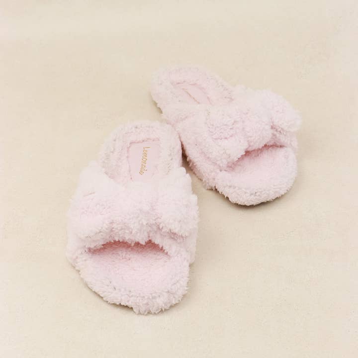 CLOUD - Plush Fuzzy Slippers for wholesale by Lemonade Shoes