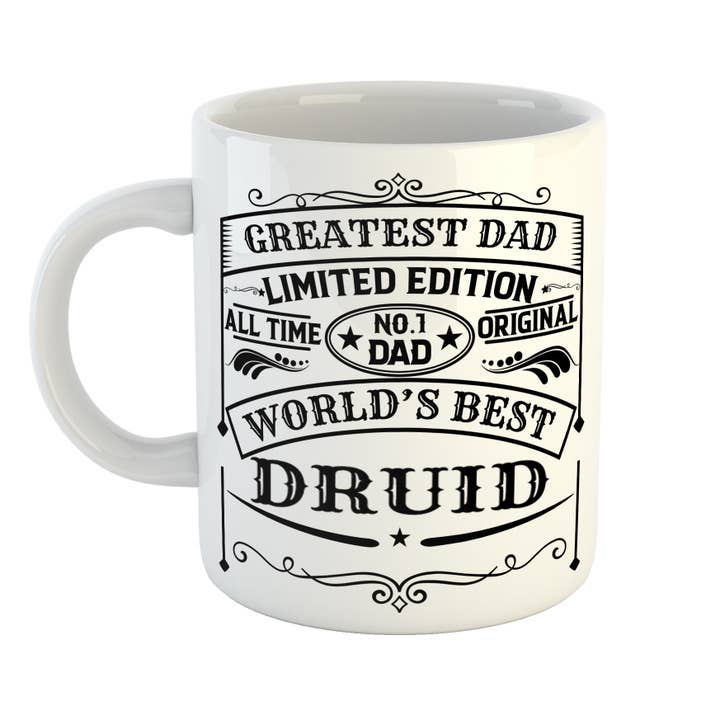 Största pappa Bästa Druid Mugg för wholesale av Just The Shirt