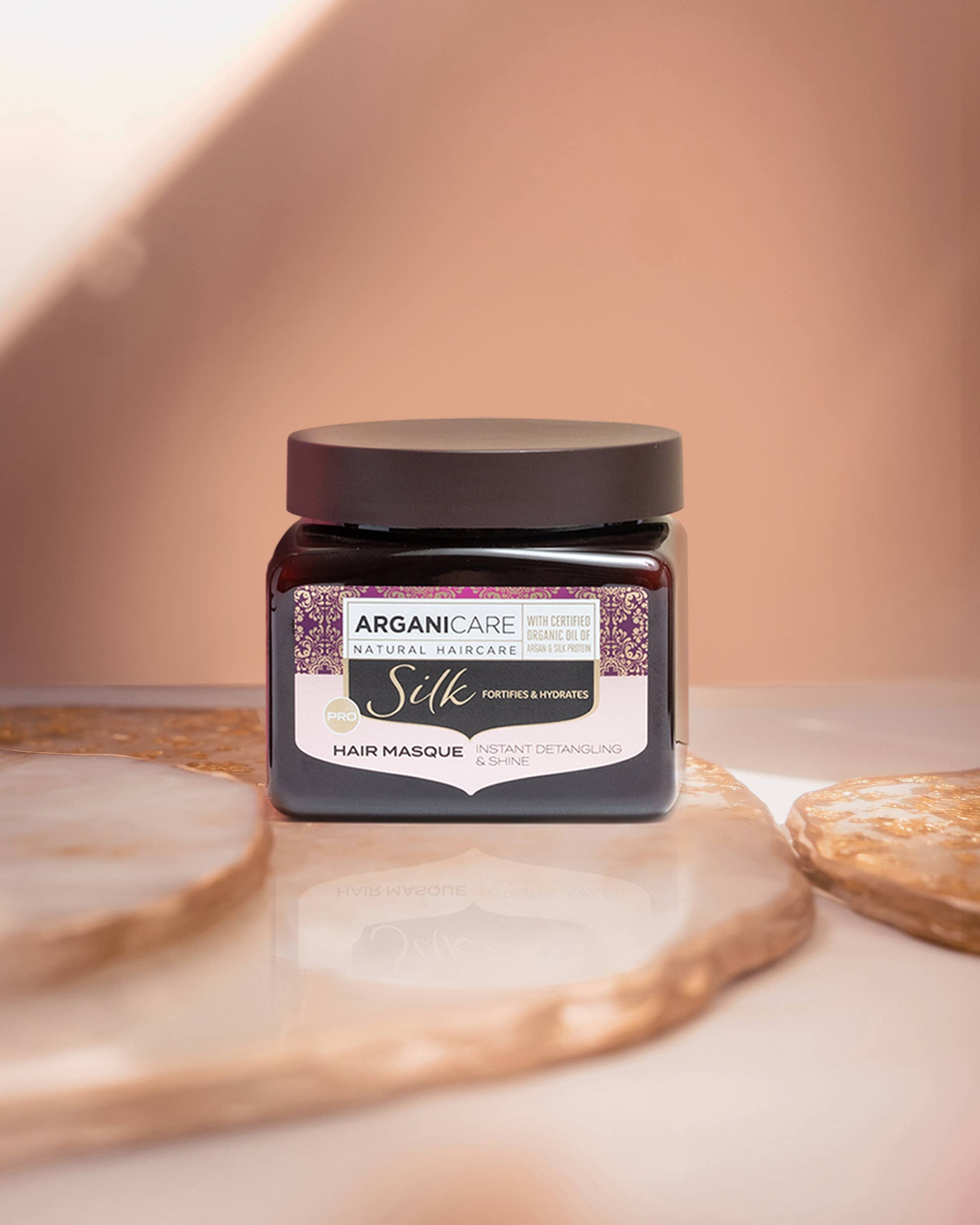 ARGANICARE - Wholesale Hair Mask - Fortifying mask with silk protein