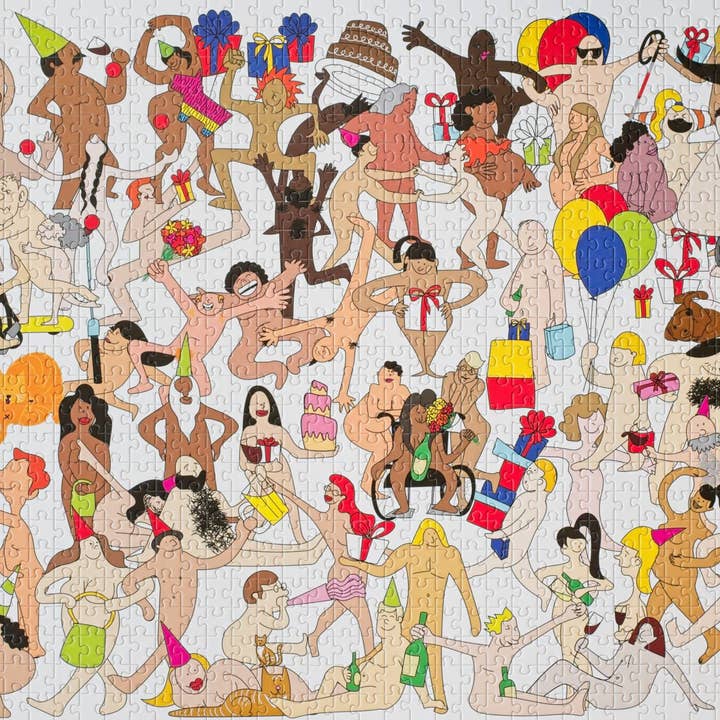 Birthday Suits by Songa Kim-1000 Piece Jigsaw Puzzle and other Purchase wholesale puzzle company. Free returns & net 60 terms on Faire trending on Faire.