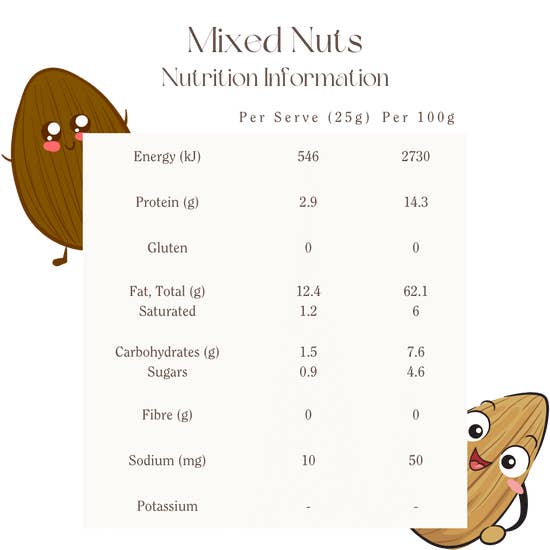 Mindful Foods - Wholesale Nuts - Mixed Nuts - Organic & Activated - 11kg Bulk