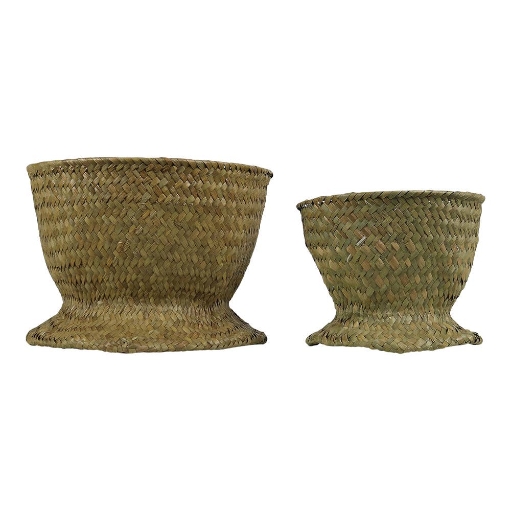 Mars & More - Brand of B Living - Wholesale Plant Pot - Seagrass Flower Pot Coupe (Set Of 2)1