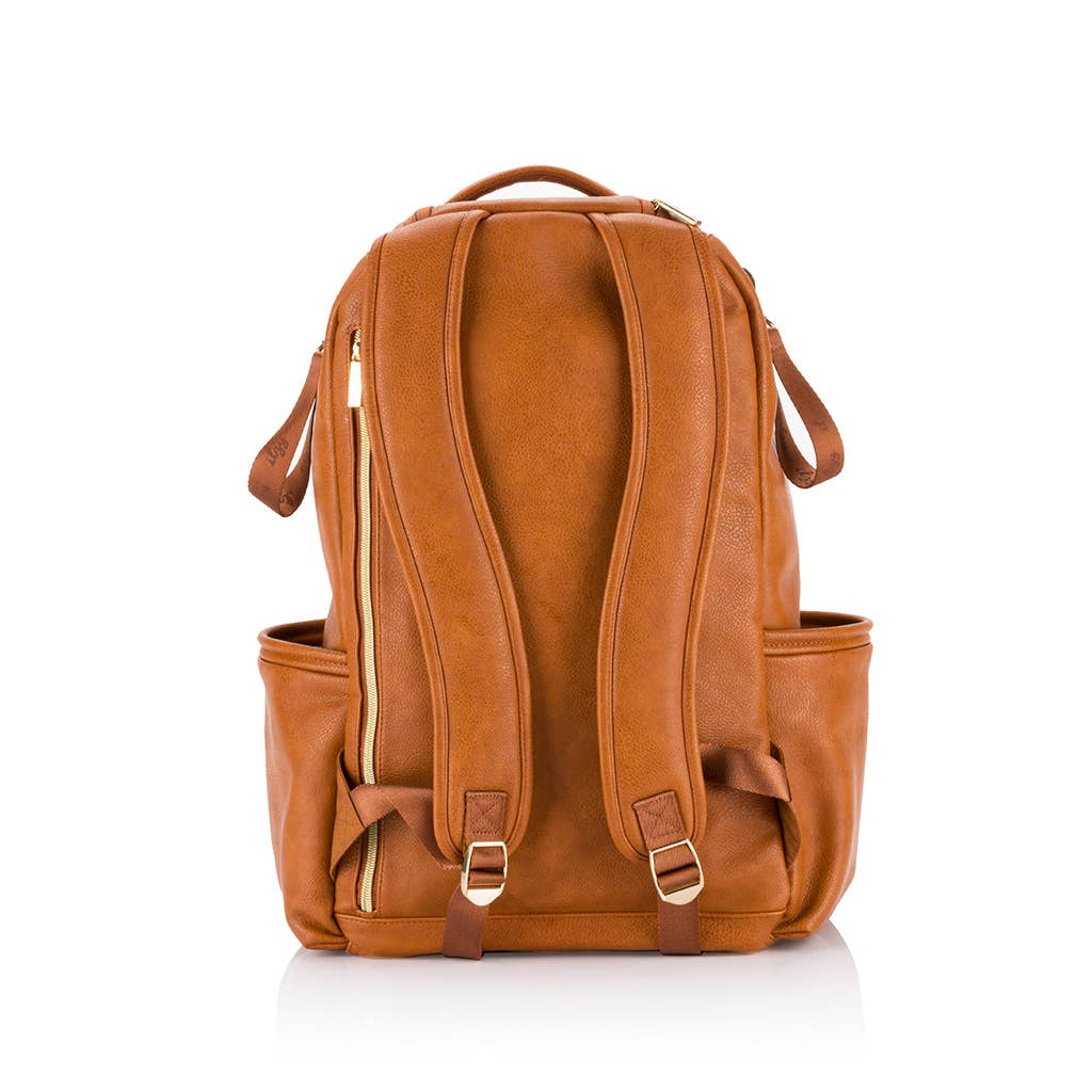 Itzy Ritzy - Wholesale Diaper Bag - Baby - Cognac Boss Plus™ Backpack Diaper Bag10
