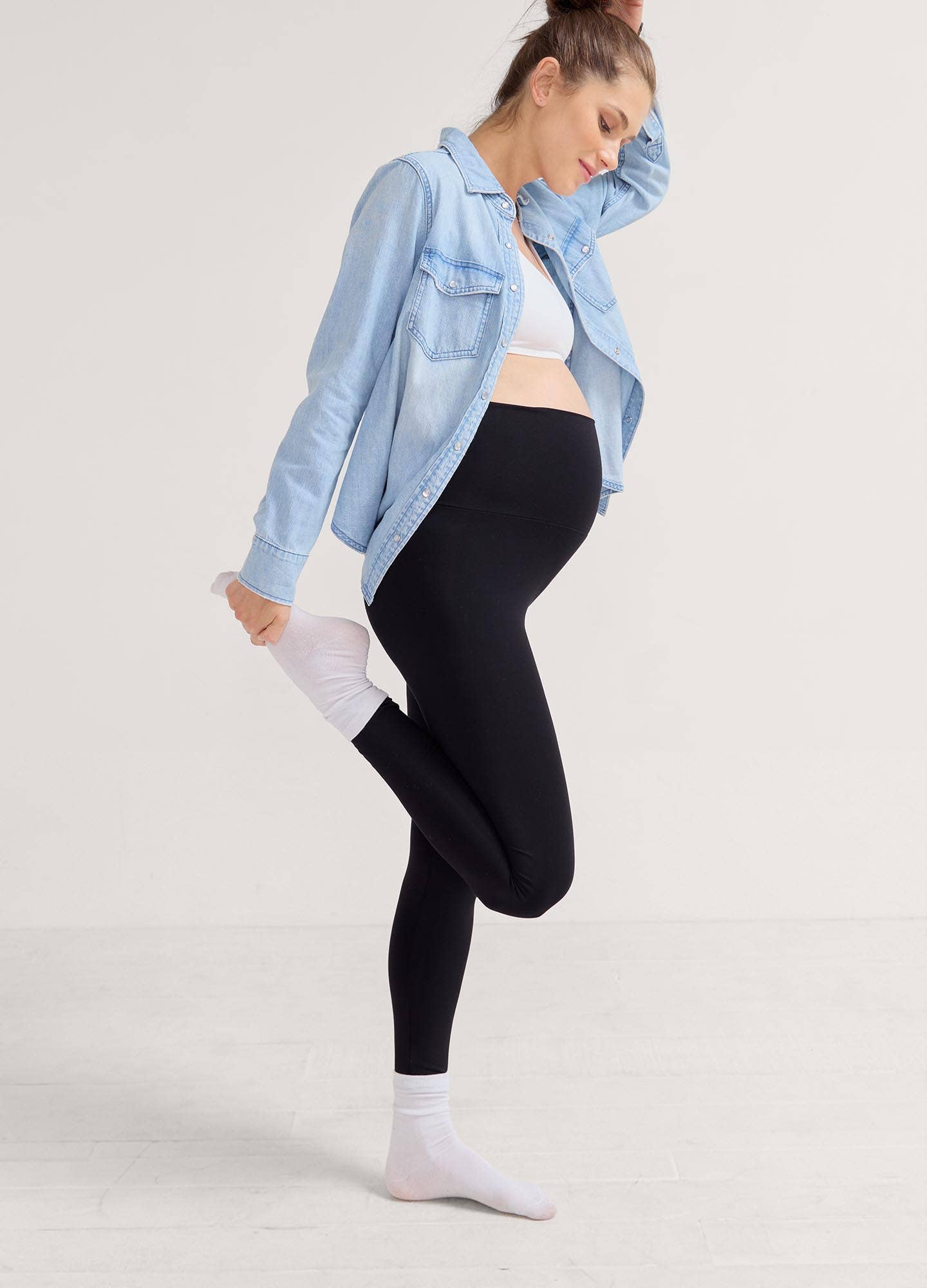 HATCH Collection - Wholesale Fashion Leggings - Maternity - The Maternity Bodyflex Legging-Solids2
