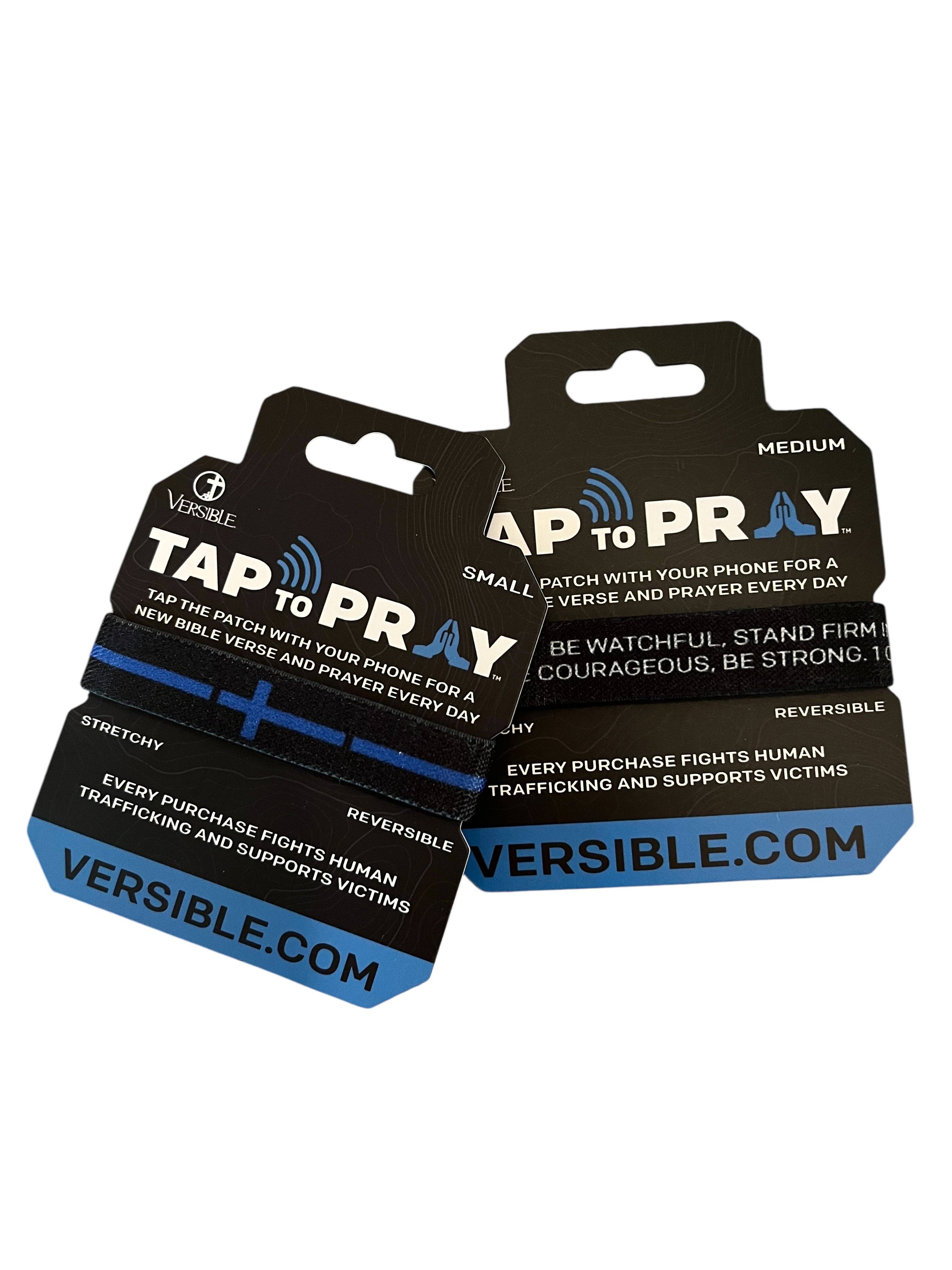 Versible - Wholesale Wristband - Tap To Pray® Wristband – First Responders - Law Enforcement8