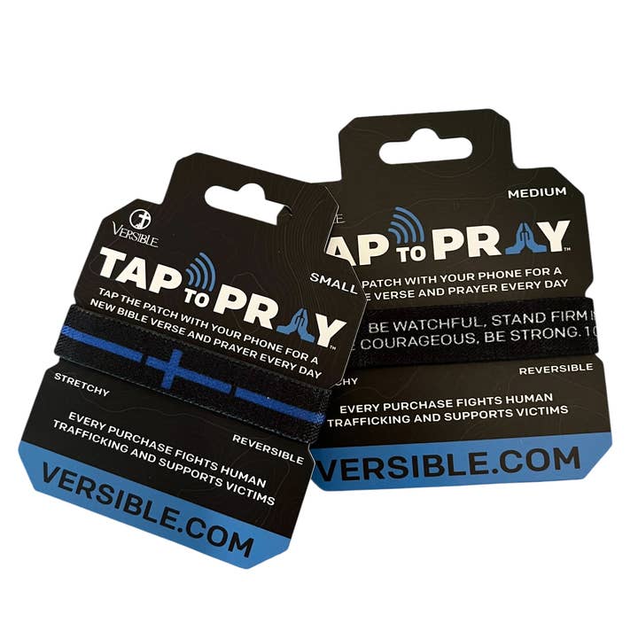 Versible - Wholesale Wristband - Tap To Pray® Wristband – First Responders - Law Enforcement8