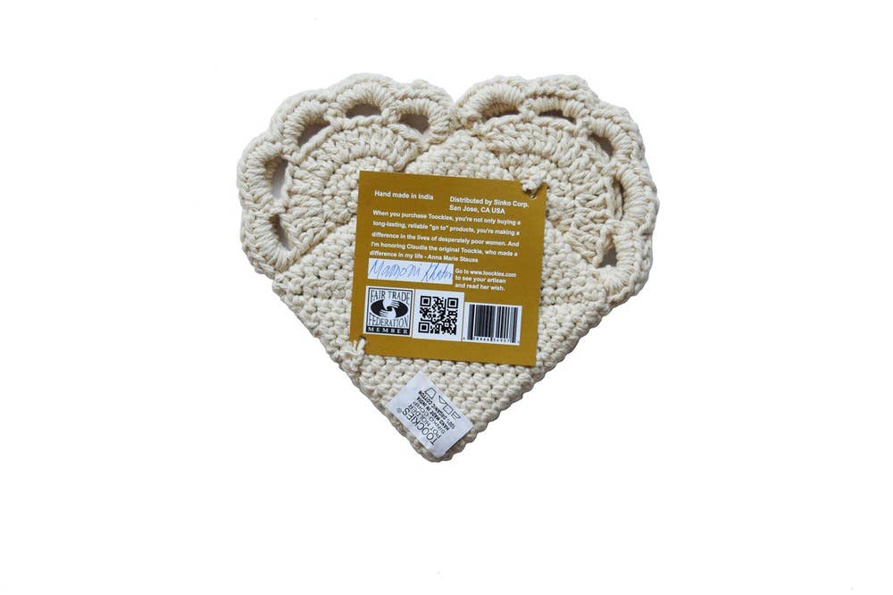 Toockies - Vente Gants de cuisine/maniques - Porte-pot Coeur Aimant2