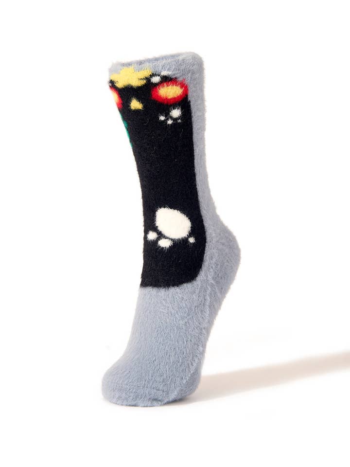 Tiny Protectors - Wholesale Socks - Women's - Gloom Spirit Fuzzy Sock3